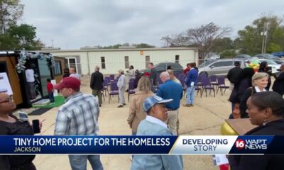 Tiny homes help homeless people