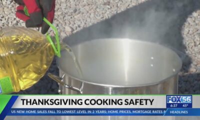 Lexington Fire Department on how to keep safe while cooking Thanksgiving dinner