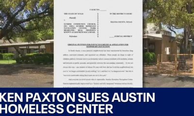 Ken Paxton sues Austin homeless center | FOX 7 Austin