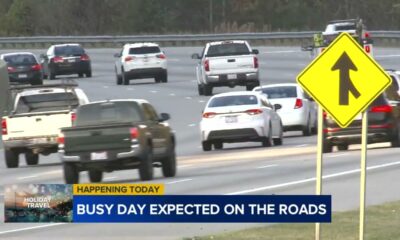 Busy day expected on the roads