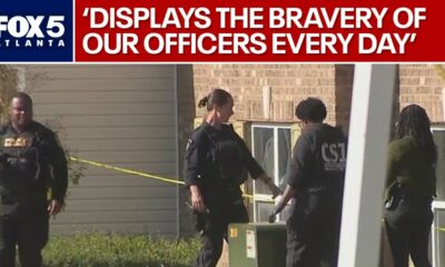 Shot Georgia officer still manages to arrest shooter | FOX 5 News