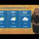 Wednesday 5PM First Weather: A few showers on Thanksgiving Day