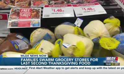 Families swarm local grocery stores for last second Thanksgiving food