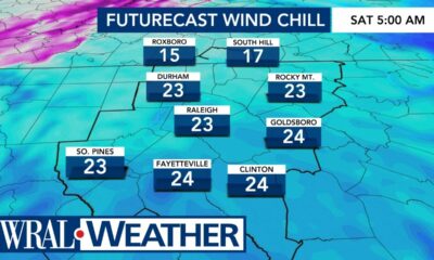 North Carolina Forecast: Cold stretch, 20-degree mornings ahead, Black Friday brings chilly weather