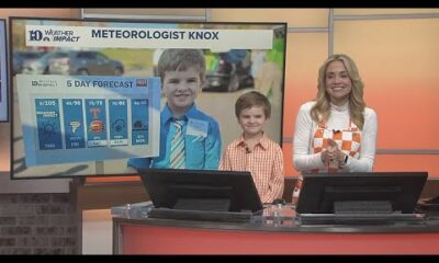 Meet Mini Meteorologist Knox!