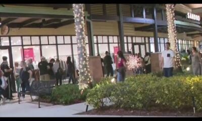 Black Friday shoppers line up before dawn at Sawgrass Mills