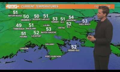 New Orleans Weather: Parts of the area see freezing Friday night