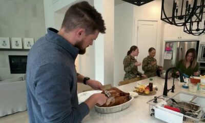 Family shares Thanksgiving with Air Force Trainees for 49th annual Operation Home Cooking