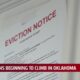 Evictions beginning to climb in Oklahoma