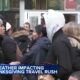 Severe weather in parts of east coast to impact post Thanksgiving travel