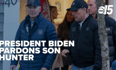 President Biden pardons son Hunter on gun and tax charges