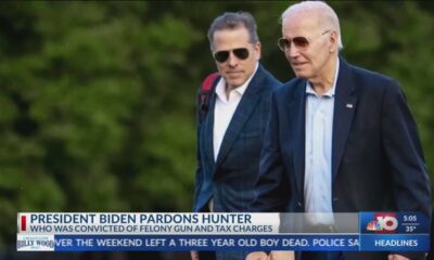 NBC 10 News Today: Biden pardons his son