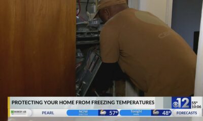 How can you protect your home during the freezing temperatures?