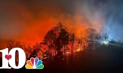 Multiple brushfires burn in Sevier County, some evacuations underway