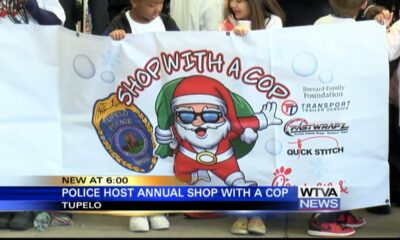 Tupelo students take part in Shop with a Cop