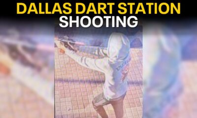 Surveillance photo shows South Dallas DART shooting suspect holding up long gun