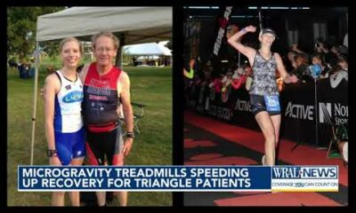 Microgravity treadmills speeding up recovery for Triangle patients