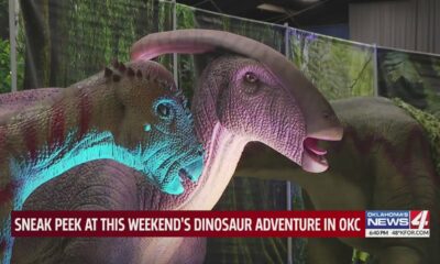 Sneak peek at this weekend's dinosaur adventure in OKC