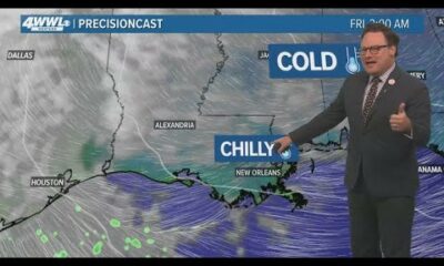 New Orleans Weather 5pm: Chilly start to Thursday, warmer Friday