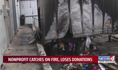 Nonprofit catches on fire, loses donations