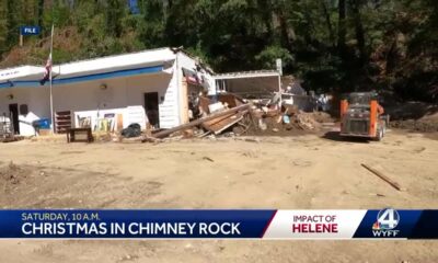 Christmas fundraiser this weekend will help rebuild Chimney Rock and its businesses