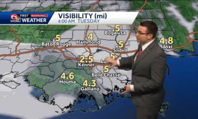 Warm days continue with fog possible in the morning