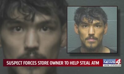 Suspect forces store owner to help steal ATM