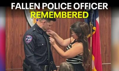 Slain Terrell police officer remembered at vigil