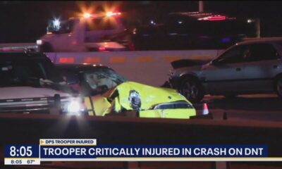 State trooper critically injured: Struck on Dallas HWY