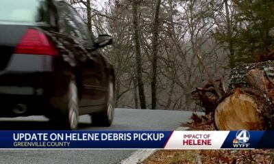 Officials in Greenville County, South Carolina give update on Helene debris removal