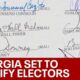 Georgia's certified electors cast ballots | FOX 5 News