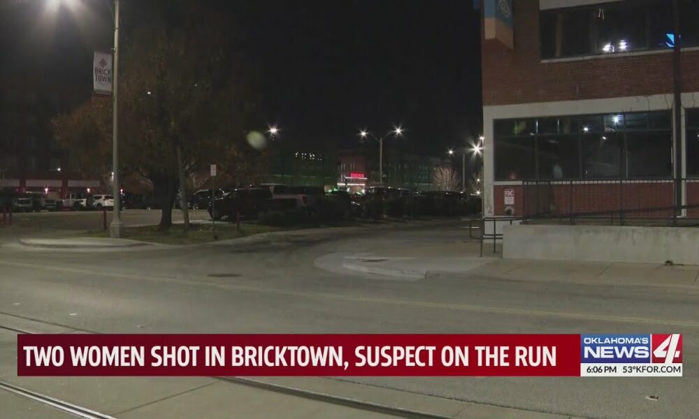 Two women shot in Bricktown, suspect on the run