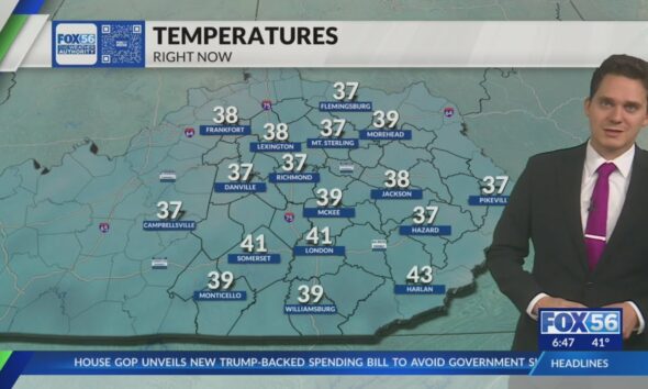 Evening weather forecast 12/19/2024