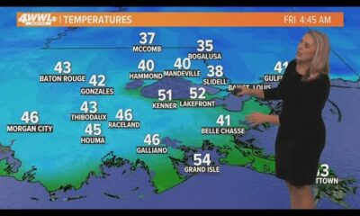 New Orleans Weather: Cold and sunny weekend, warming up for Christmas