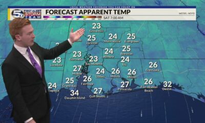 Very Cold Mornings this Weekend, Dry through Monday: Friday Evening Forecast 12/20/2024