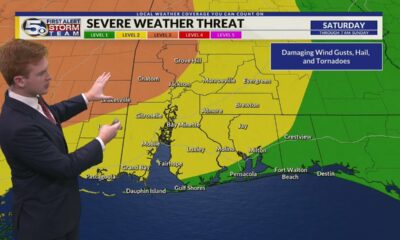 Severe Storms Possible Saturday Evening through Early Sunday: Friday Evening Forecast 12/27/2024