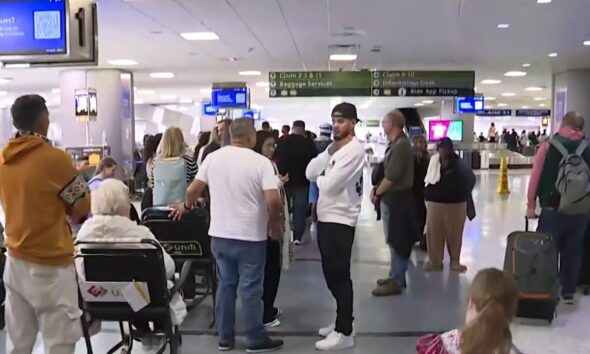 Travelers face major delays at Bush Intercontinental Airport following severe weather