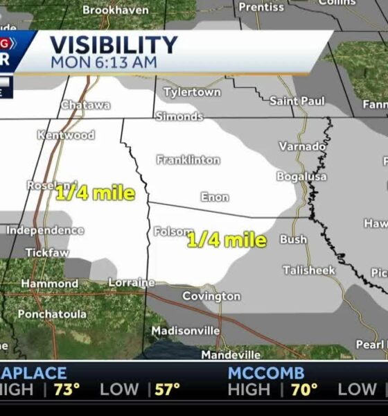 Impact Day: Dense Fog Advisory