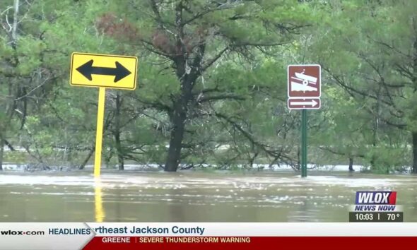 At least 6 rescued from homes following flooding in Vancleave