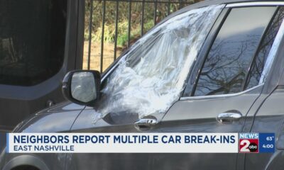 Police tracking multiple East Nashville car break-ins