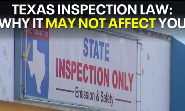 New vehicle inspection laws in Texas