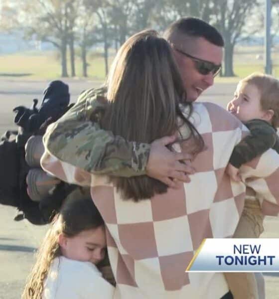 'The best New Year's Eve present:' Soldiers reunited with their families