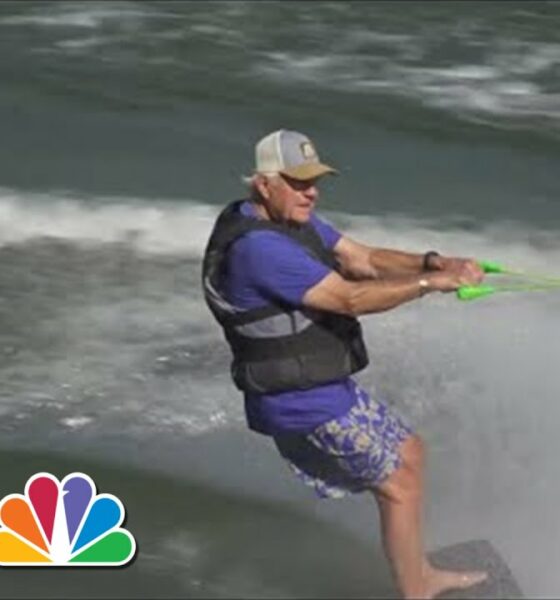 90-year-old grandfather still making waves, reminding us to take the opportunity to have fun