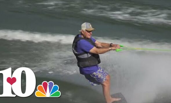 90-year-old grandfather still making waves, reminding us to take the opportunity to have fun