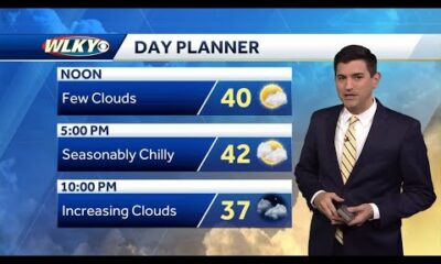 Seasonably chilly Thursday, light snow possible tonight