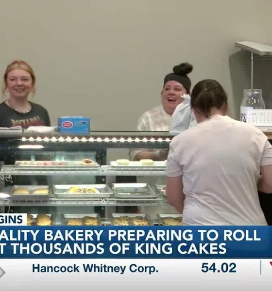 Quality Bakery prepares for roll-out of thousands of king cakes ahead of Mardi Gras season