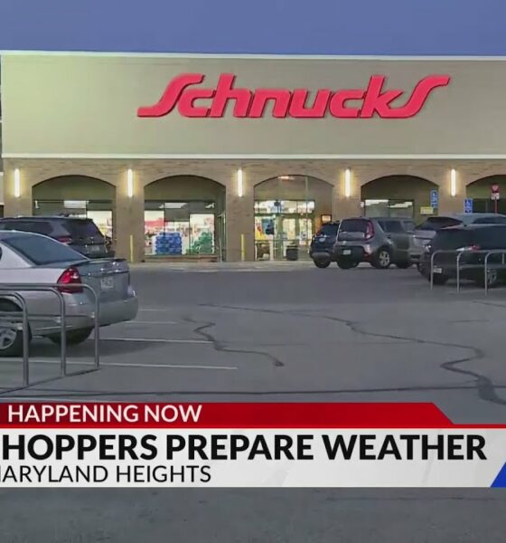 Shoppers hitting grocery stores to prep for winter storm