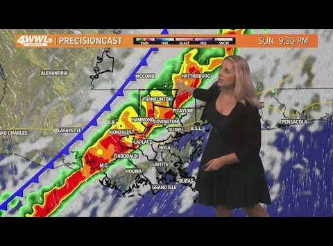 New Orleans Weather: Cloudy Saturday, stronger storms Sunday