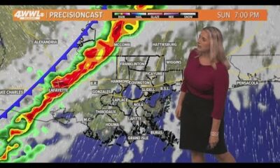 New Orleans Weather: Warm with strong storms Sunday, bitter cold this week