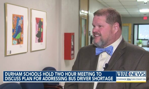 Durham School Board holds 2-hour meeting to discuss plans to address bus driver shortage